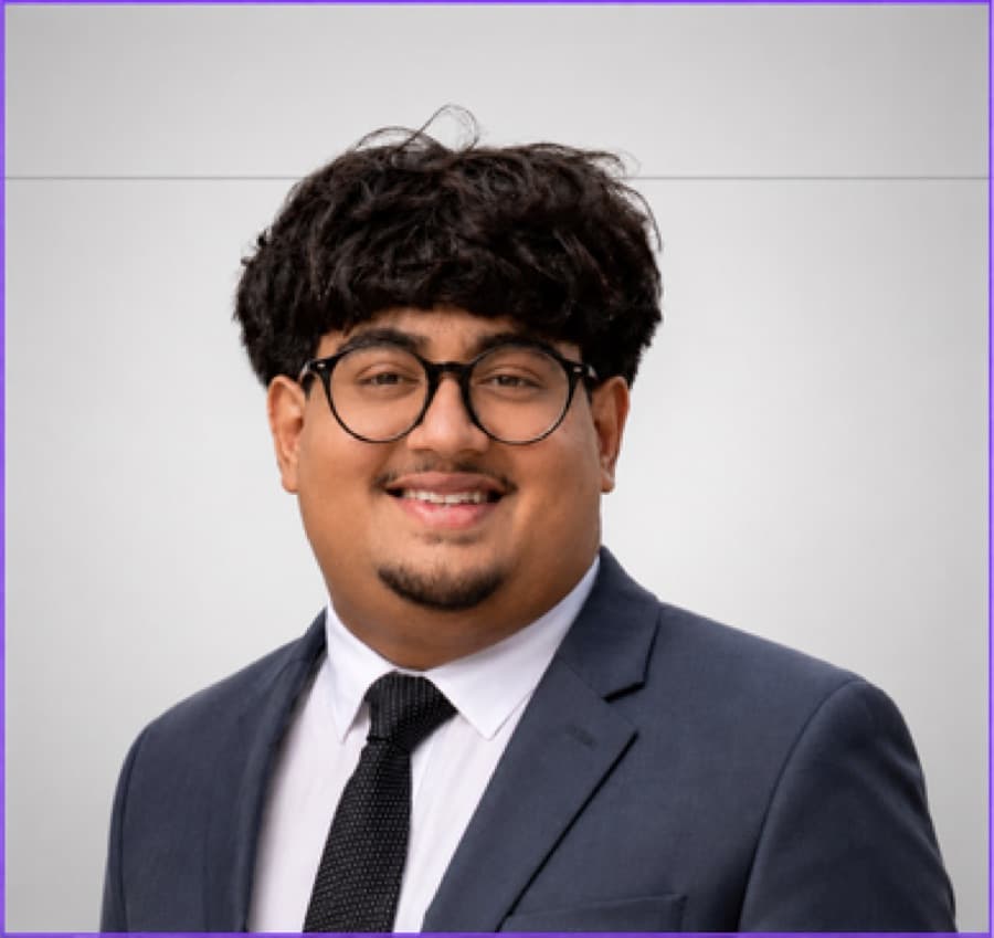 Reyan Maredia, Secretary